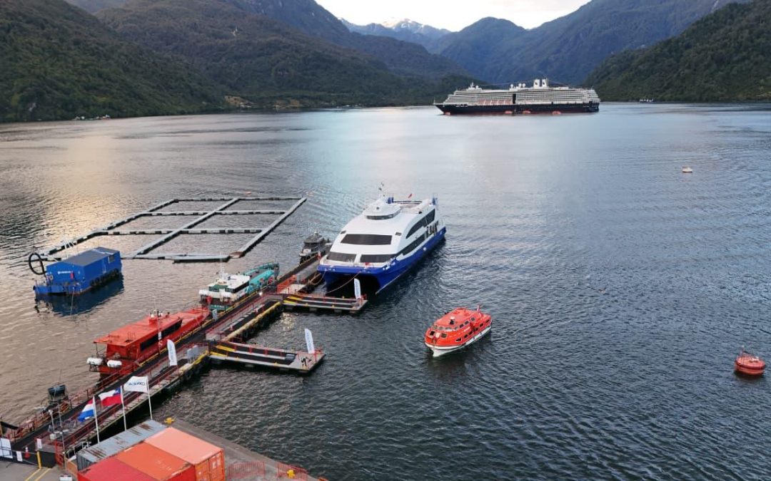 [LA + LEÍDA EL LUNES] Oxxean consolida su capacidad operativa en Puerto Chacabuco durante la temporada de cruceros